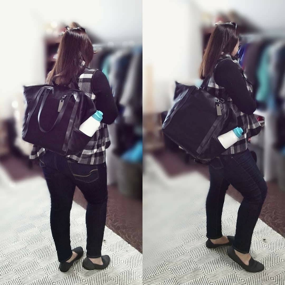 Betabrand big travel tote (backpack/tote bag/travel bag)